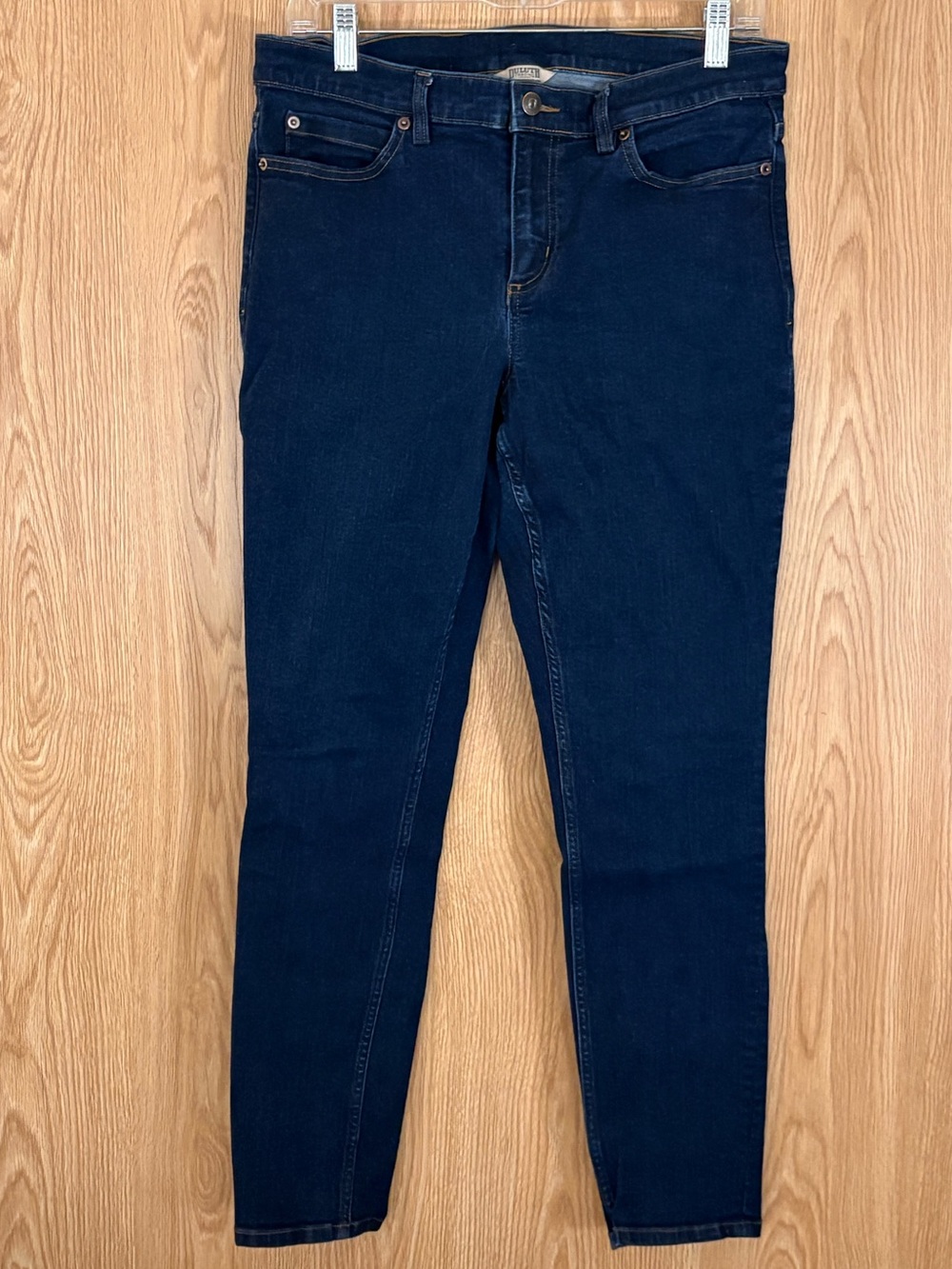 Duluth Trading Co Dark Indigo Skinny Jeans